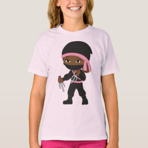 Ninja-Mädchen T-Shirt