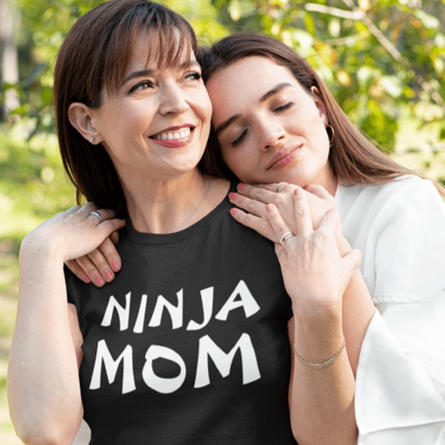 NINJA MAMA Funny T - Shirt (Von Creator hochgeladen)