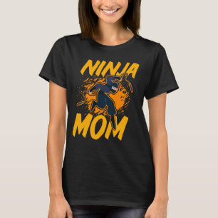 Ninja Mama Warrior Funny T-Shirt