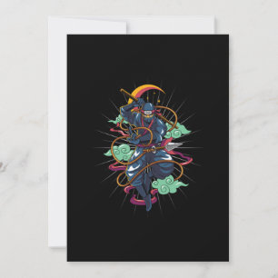 Ninja Manga Anime Japanese Manga Fans Gift Einladung