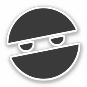 Ninja Mask Aufkleber