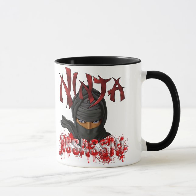 Ninja Meuchelmörder Tasse (Rechts)