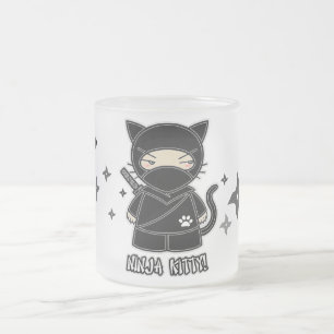 Ninja Miezekatze! Mit Shurikens Tasse