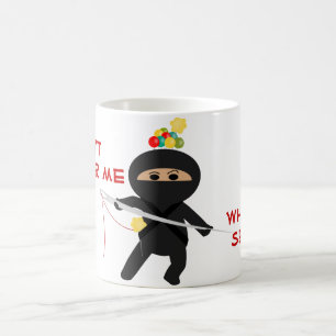 Ninja mit der nähende Nadel-Tasse Tasse
