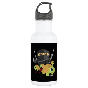 Ninja mit Schildkröten Trinkflasche
