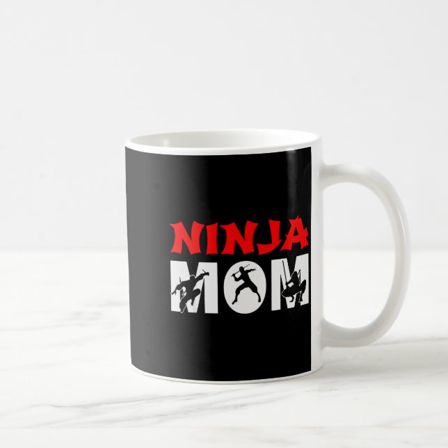 Ninja Mom Funny Ninja Mom For Women  Kaffeetasse (Rechts)