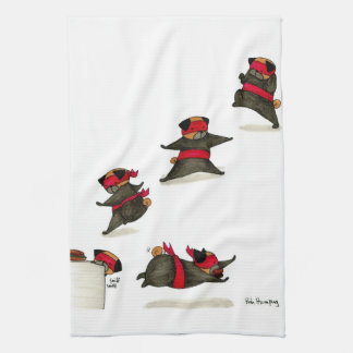 Ninja Mops-Imbiss-Angriff! Geschirrtuch