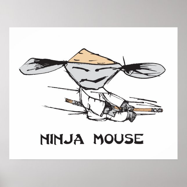Ninja Mouse Poster (Vorne)