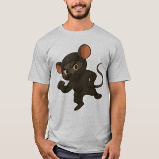 Ninja Mouse T - Shirt | Funny Cartoon Martial Arts