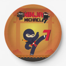 NINJA Movie Star Warrior Kicking it Karate Party