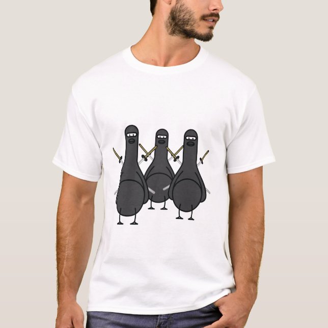 ninja, ninja, ninja T-Shirt (Vorderseite)