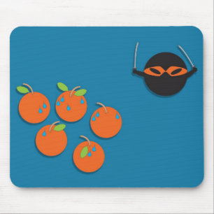 Ninja Orange Mousepad