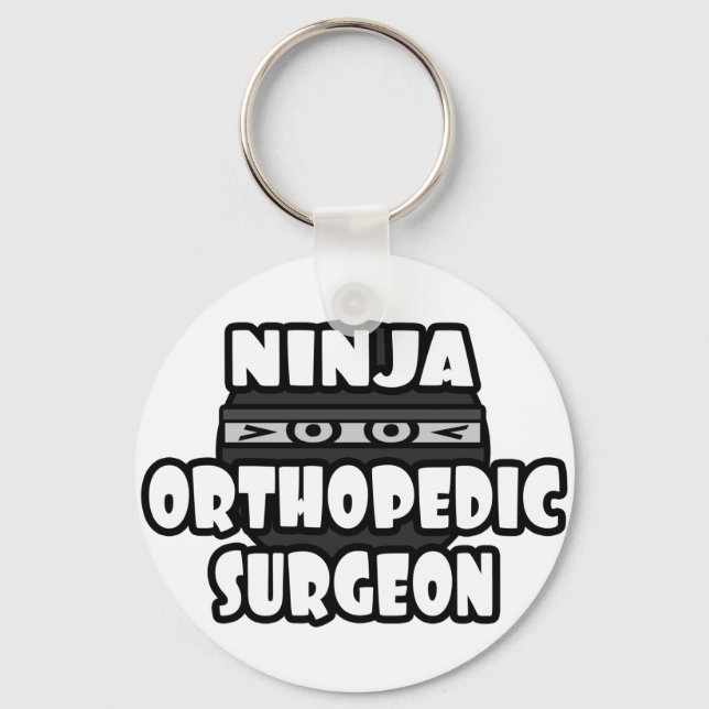 Ninja Orthopädie Schlüsselanhänger (Vorderseite)