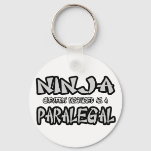 Ninja...Paralegal Schlüsselanhänger