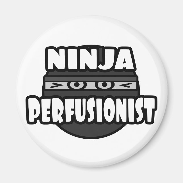 Ninja Perfusionist Magnet (Vorne)