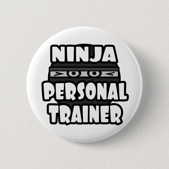 Ninja Personal Trainer Button (Vorderseite)