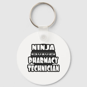 Ninja Pharmacy Technician Schlüsselanhänger