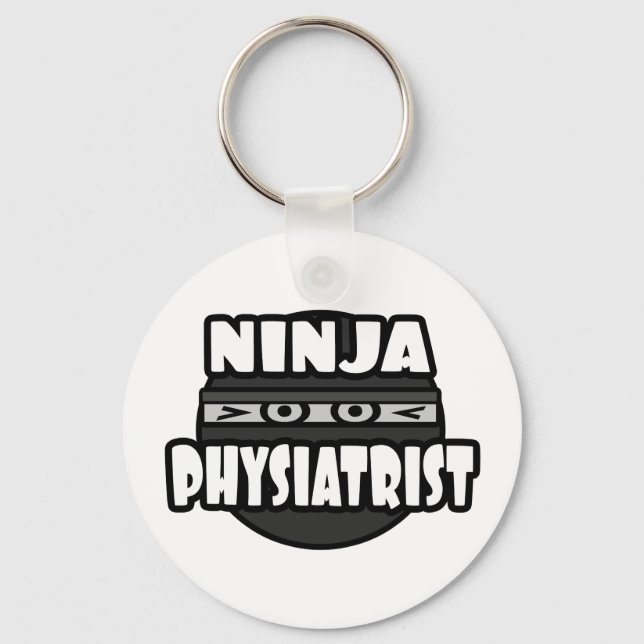 Ninja Physiatrist Schlüsselanhänger (Vorderseite)