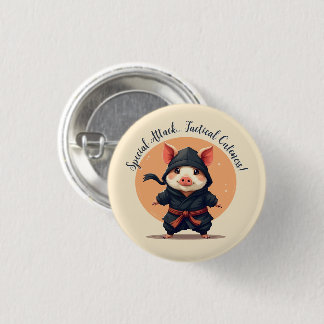 Ninja Pig Button