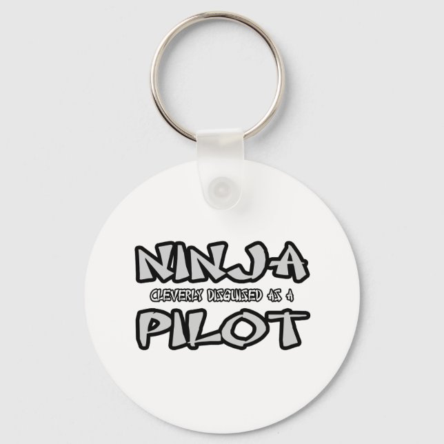 Ninja...Pilot Schlüsselanhänger (Vorderseite)