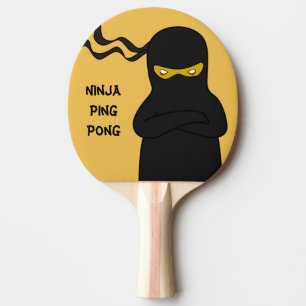 Ninja Ping Pong Paddle Tischtennis Schläger