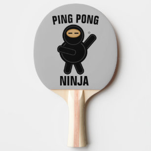 NINJA PING PONG PADDLES TISCHTENNIS SCHLÄGER