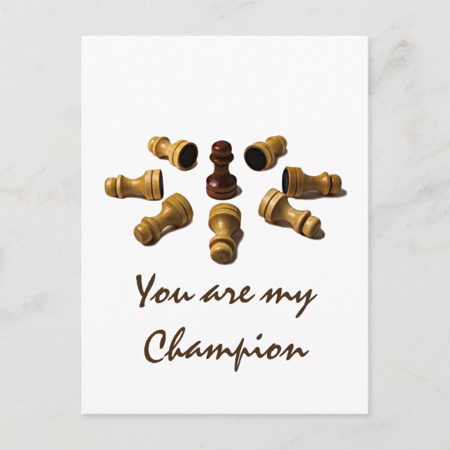 Ninja Postkarte (Vorderseite)