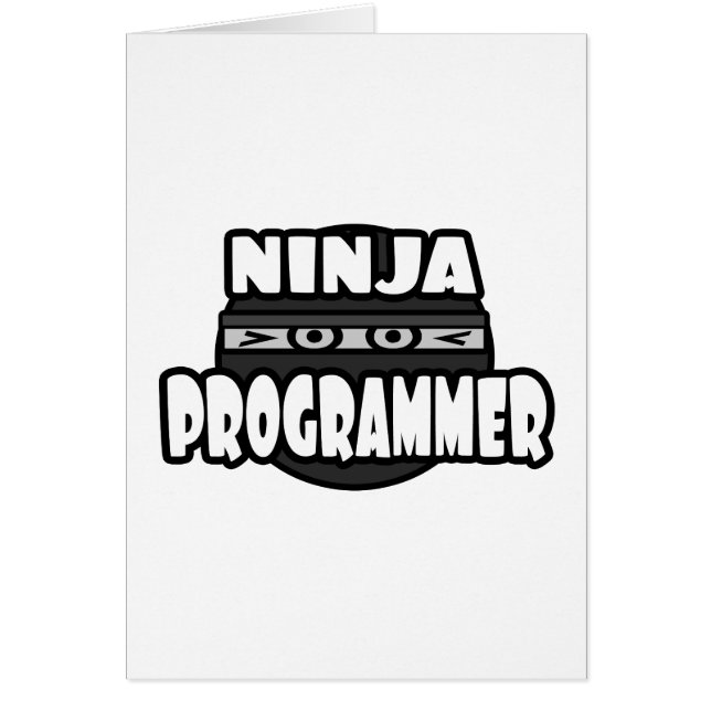 Ninja Programmer (Vorne)