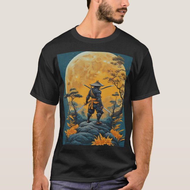 Ninja-Samurai-T-Shirt T-Shirt (Vorderseite)
