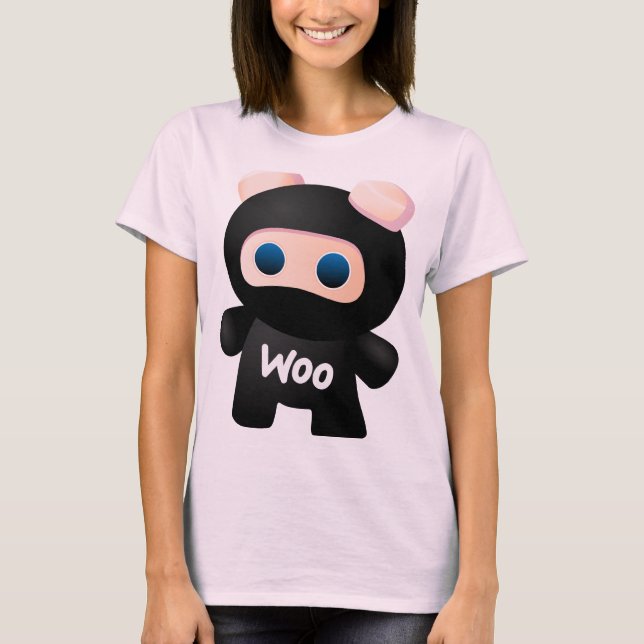 Ninja Shirt (Damen) (Vorderseite)