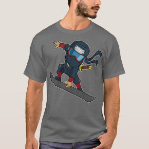 Ninja Snowboard Snowboarder Snowboarder Winter Sno T-Shirt