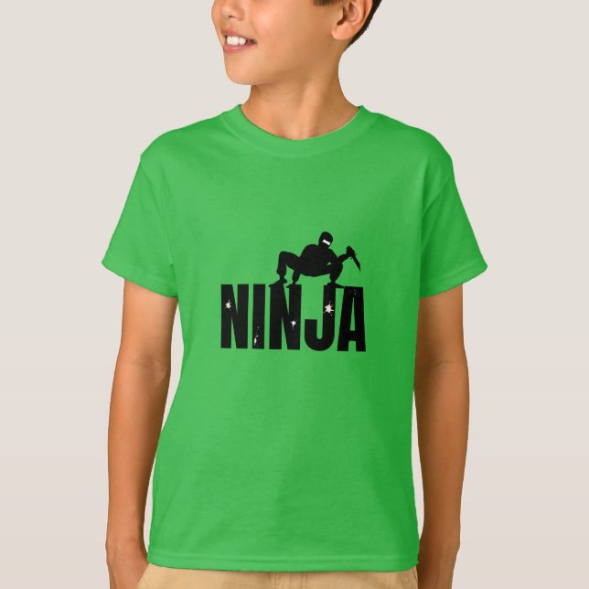 Ninja Spy T - Shirt für Kinder (Vorderseite)