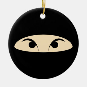 Ninja stellen gegenüber keramikornament
