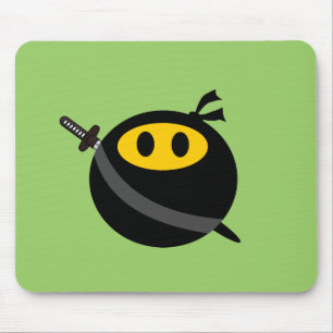 Ninja stellen gegenüber mousepad