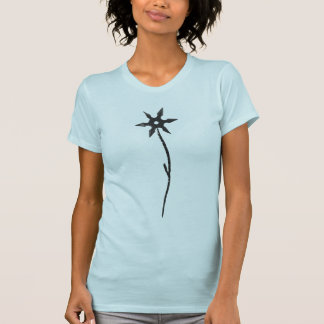ninja Stern-Blume T-Shirt
