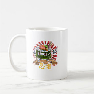 Ninja Sushi Roll Japan Food Kaffeetasse