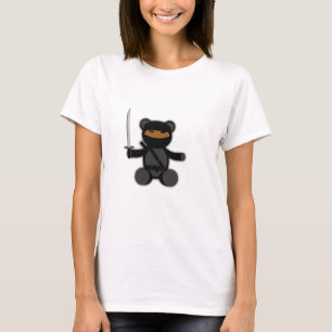Ninja Teddybär T-Shirt