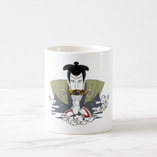 Ninja Ukiyo-e Art Kaffeetasse