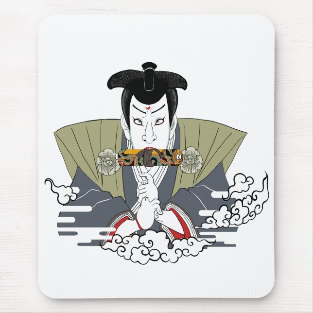 Ninja Ukiyo-e Art Mousepad (Vorne)