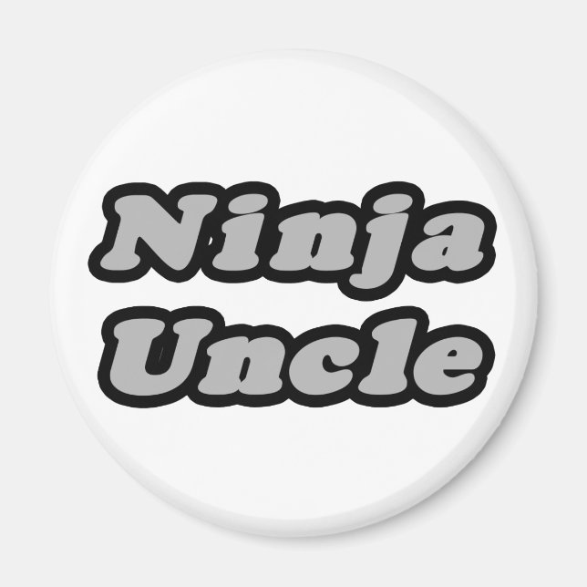 Ninja Uncle Magnet (Vorne)
