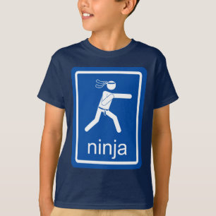 ninja universelles Zeichen T-Shirt