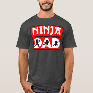Ninja Vater Matching Family Ninja Warrior Funny T-Shirt