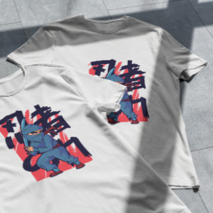 Ninja Warrior Boy Cartoon T-Shirt