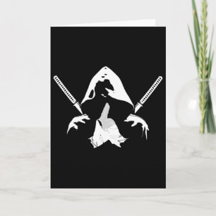 Ninja Warrior Bushido Samurai Sword Fighter Martia Karte