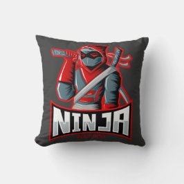 Ninja Warrior Design Kissen
