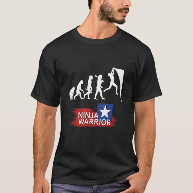 Ninja Warrior Evolution Ninja Krieger für Kinder & T-Shirt (Vorderseite)