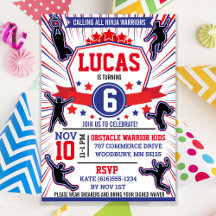 Ninja Warrior Geburtstagsparty Behindertenkurs