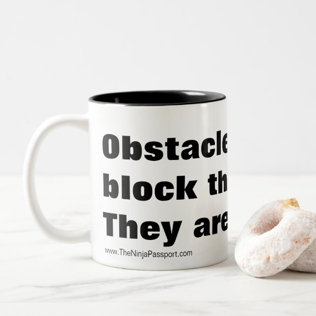 Ninja Warrior Kaffee Tasse (Mit Donut)