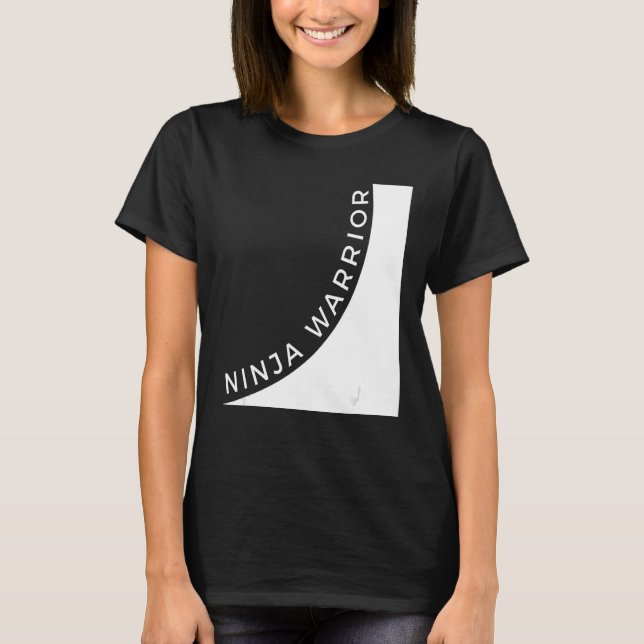 Ninja Warrior Shirt für Kinder - Warmauer (Vorderseite)