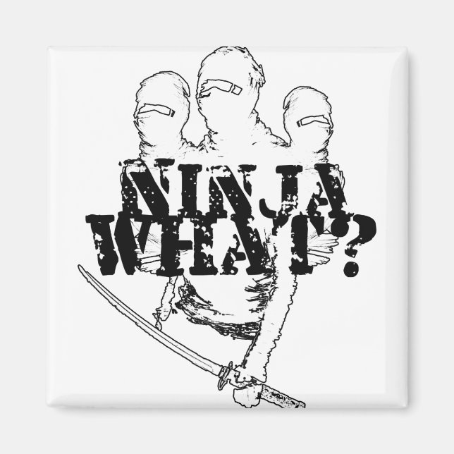 NINJA WAS? MAGNET (Vorne)